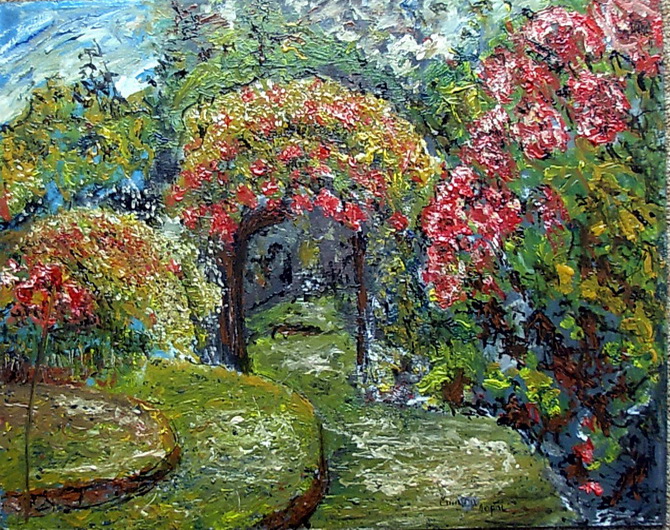 bajkovitoulje na lesonitu50x40cm