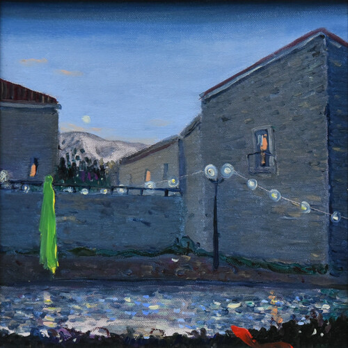 Dolores Dilova Posreshtane na noshtta II 30x30 pmb w
